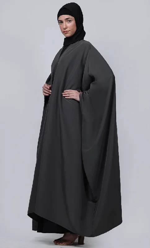 Women's black and grey contrasted  prayer dress