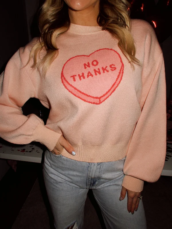 No Thanks Sweater